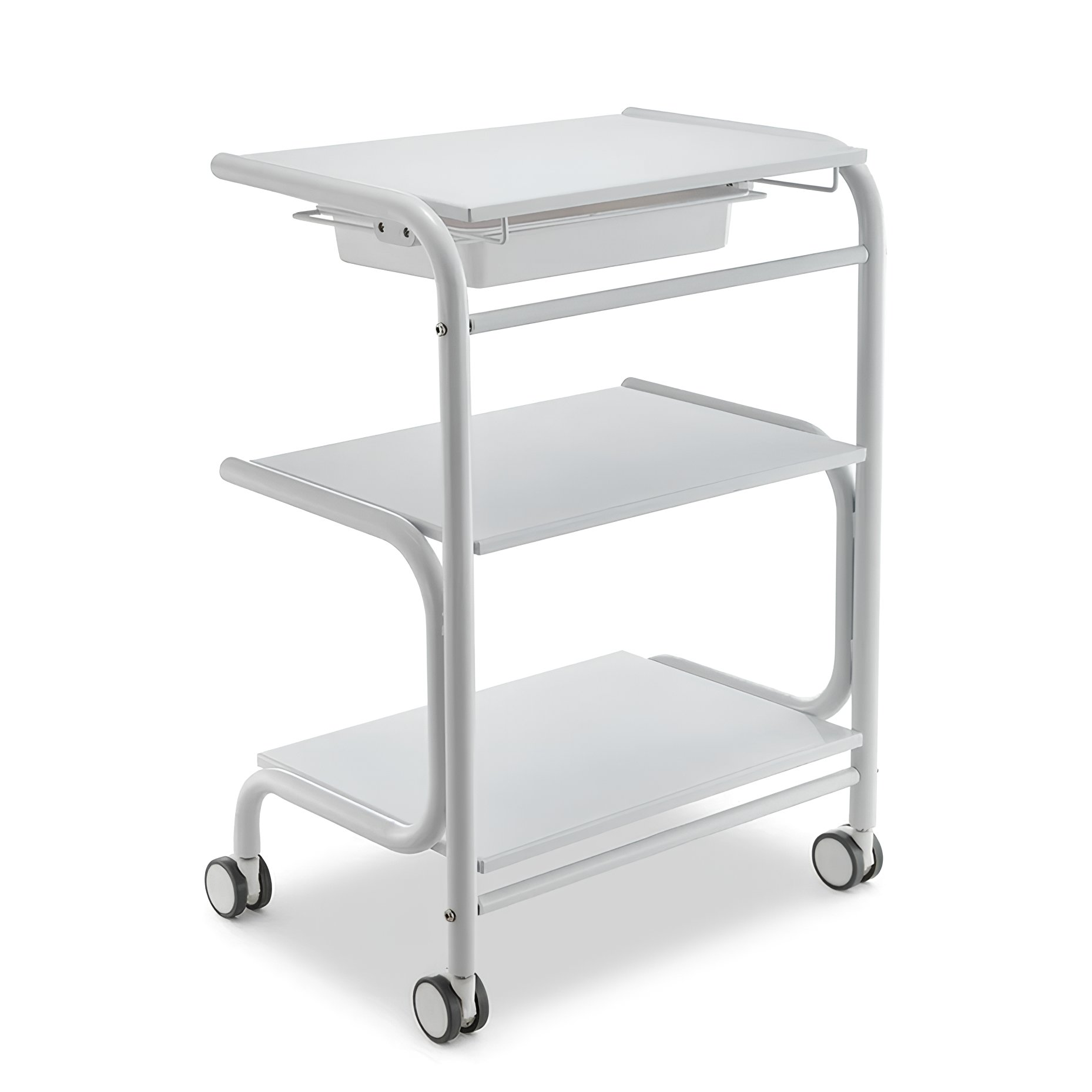 Multi-tier salon trolley.